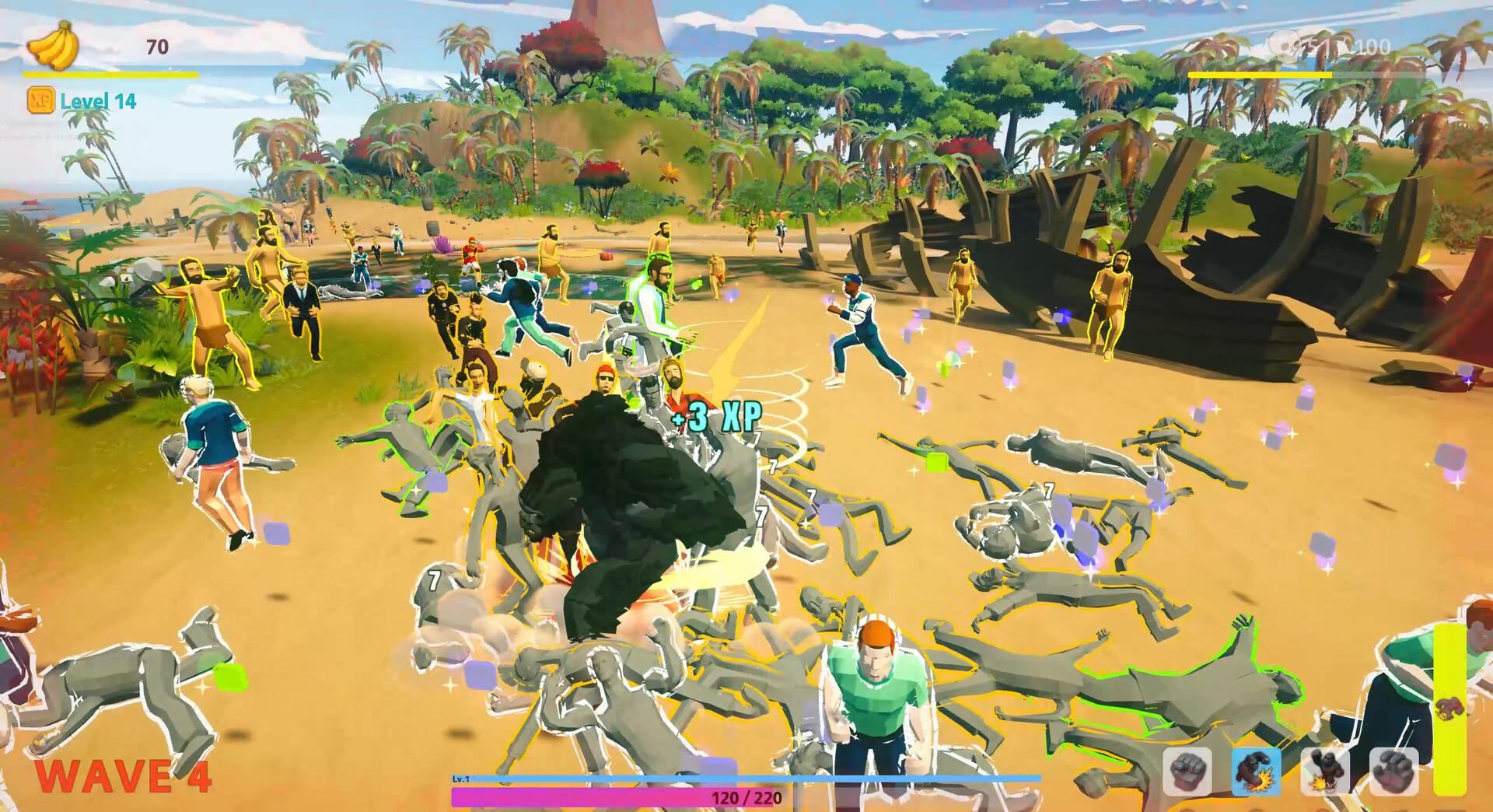 The Showdown: Gorilla Vs 100 بي سي ستيم كود رقمي