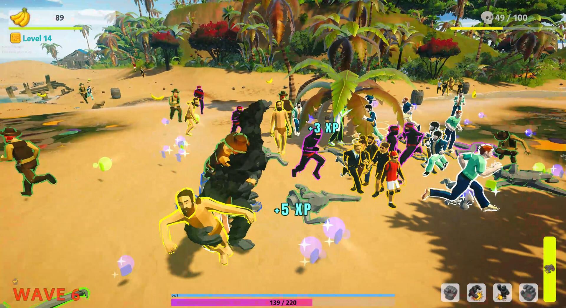 The Showdown: Gorilla Vs 100 بي سي ستيم كود رقمي