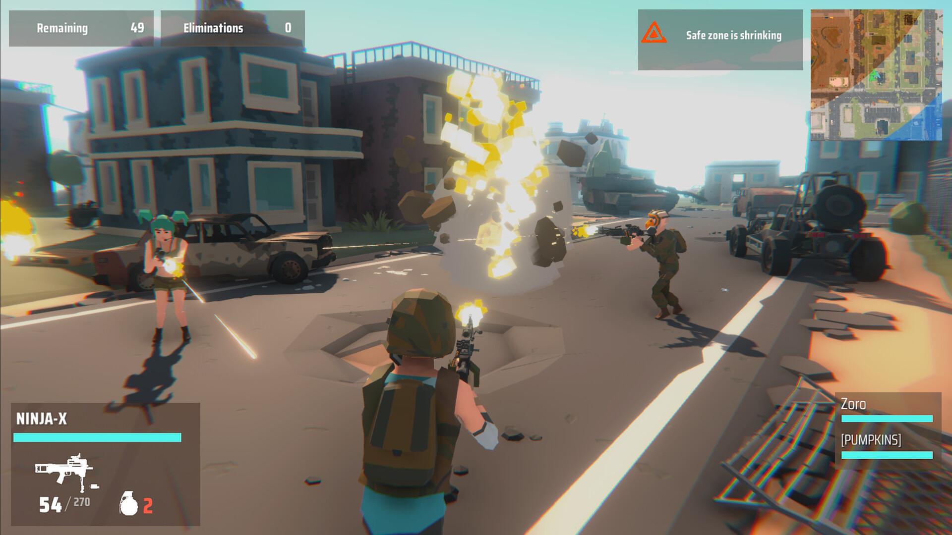 Polygon Bit Battle Royale بي سي ستيم كود رقمي