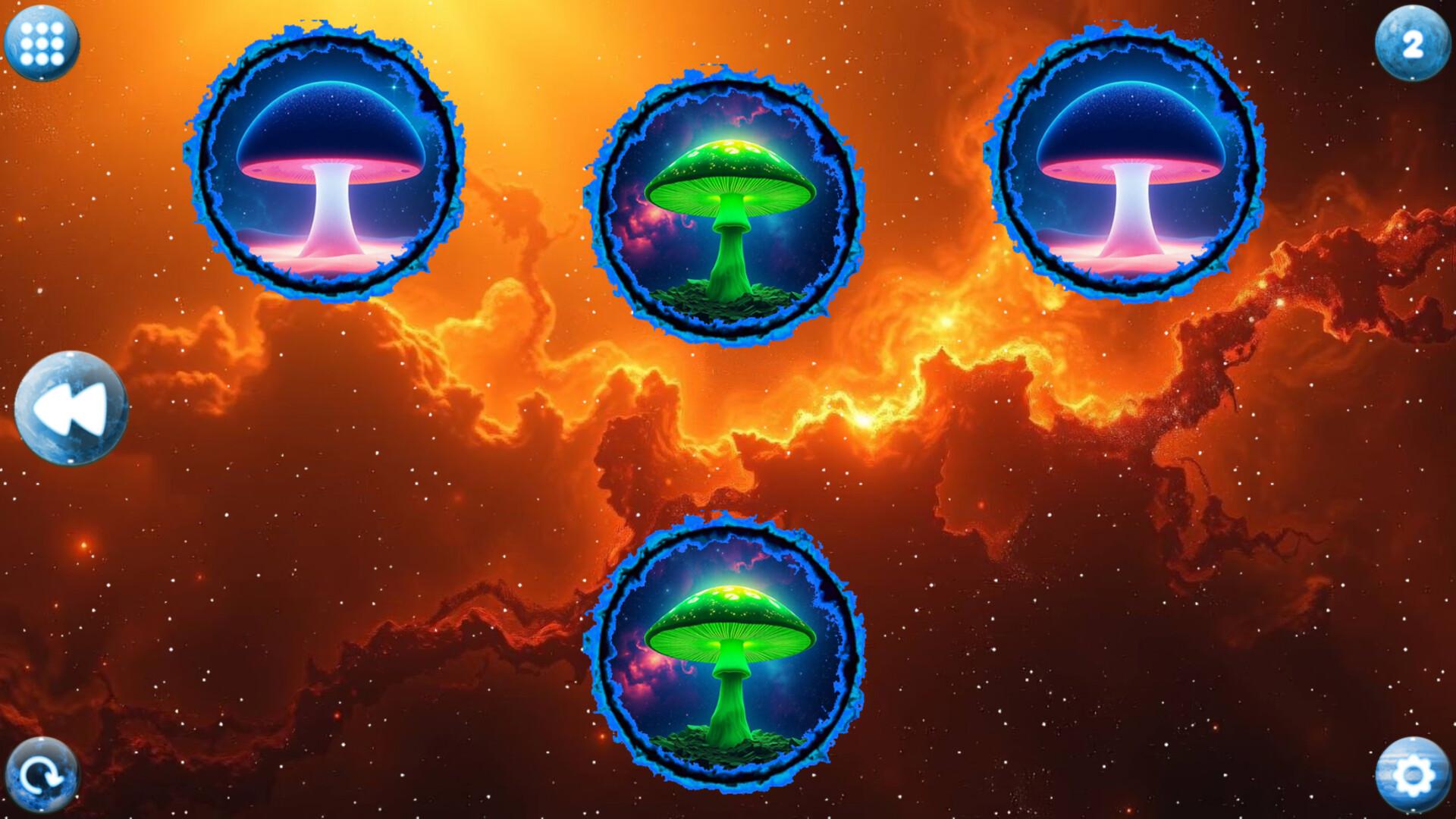 Space Memory Mushrooms بي سي ستيم كود رقمي