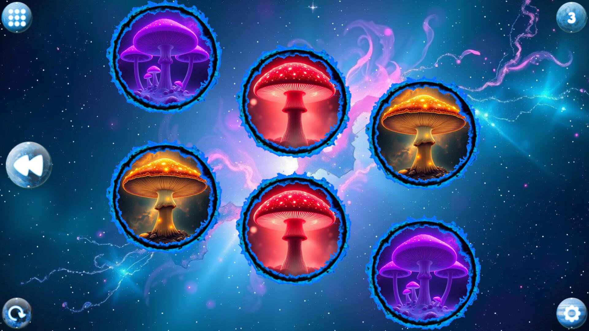 Space Memory Mushrooms بي سي ستيم كود رقمي