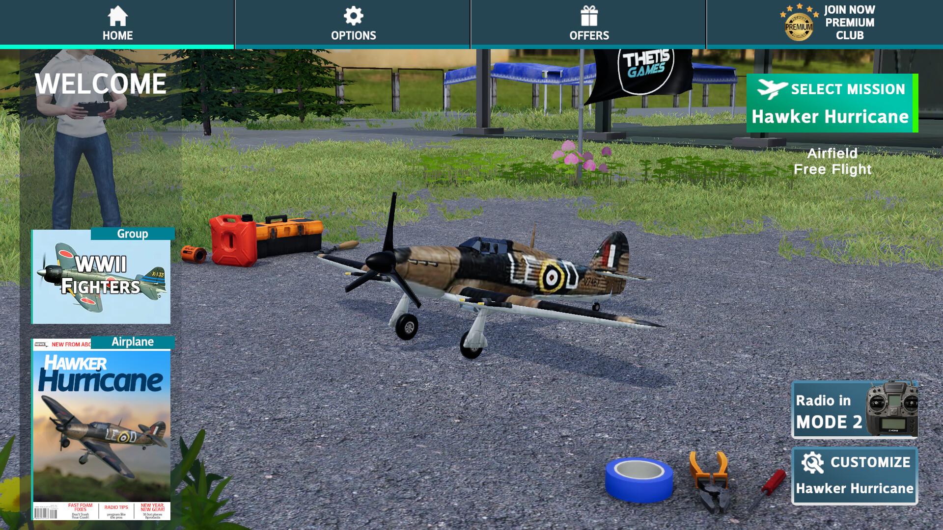 Real RC: Flight Simulator Aircraft Remote Control 2026 بي سي ستيم حساب