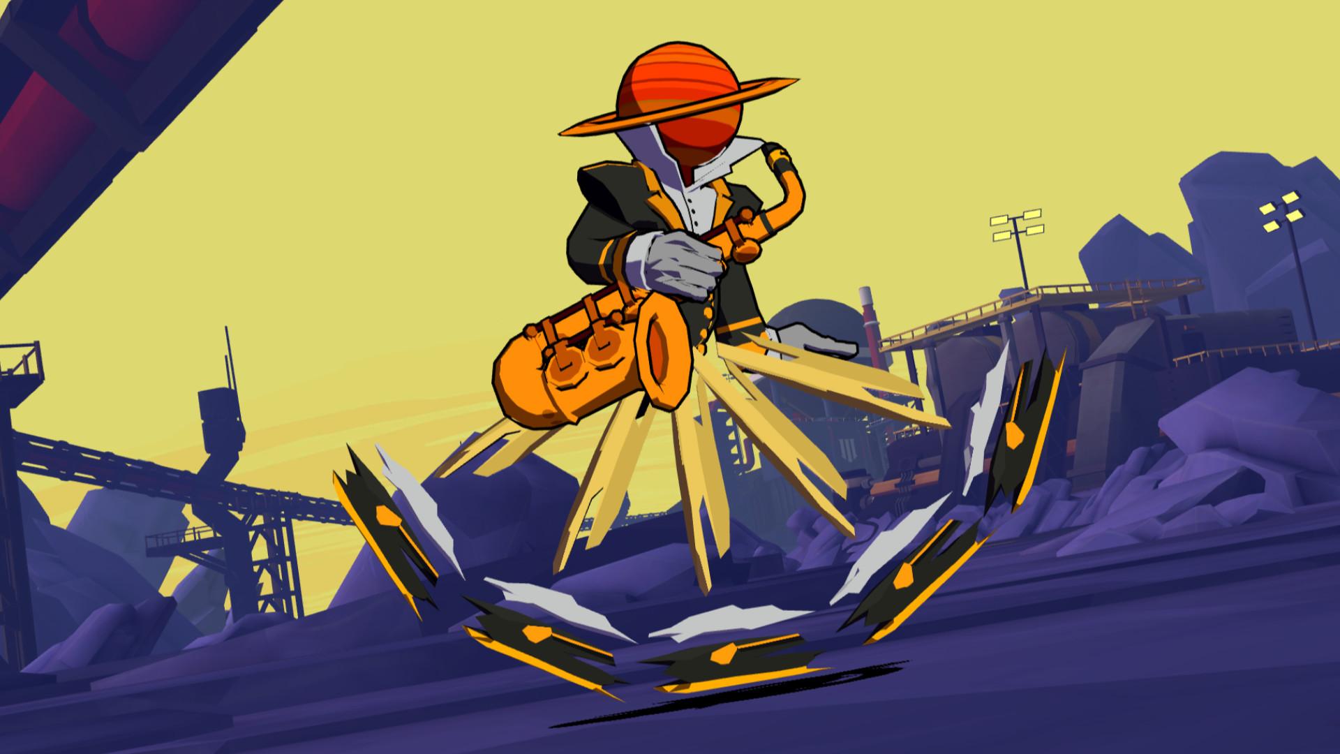 Lethal League Blaze - Galileo The Funky Saxman Outfit For Candyman DLC بي سي ستيم كود رقمي