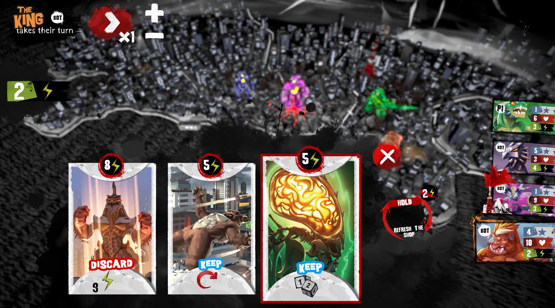 King Of Tokyo - Richard Garfield بي سي ستيم كود رقمي
