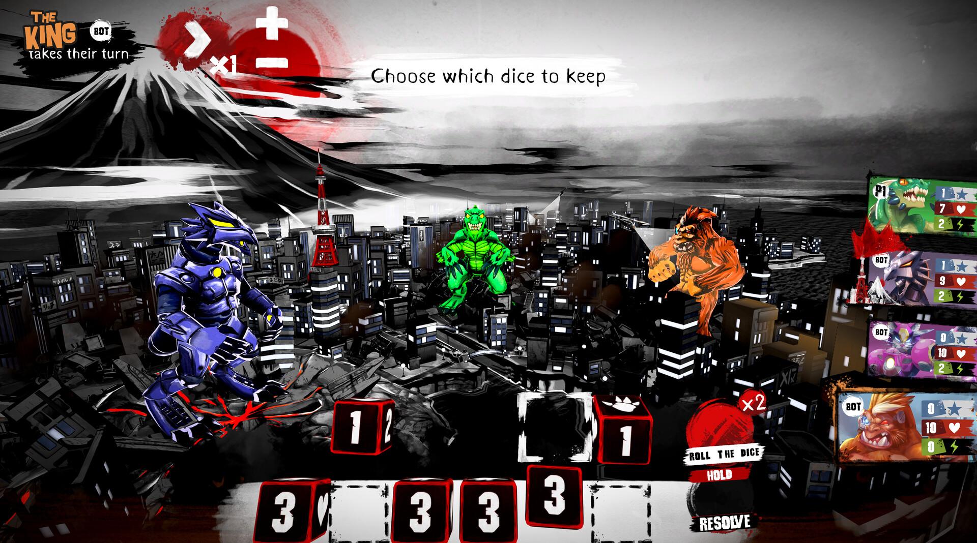 King Of Tokyo - Richard Garfield بي سي ستيم كود رقمي