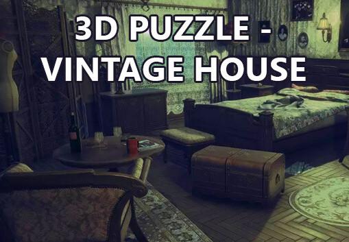 3D PUZZLE - Vintage House ستيم كود رقمي