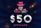 DaddySkins 50 USD هدية بطاقة