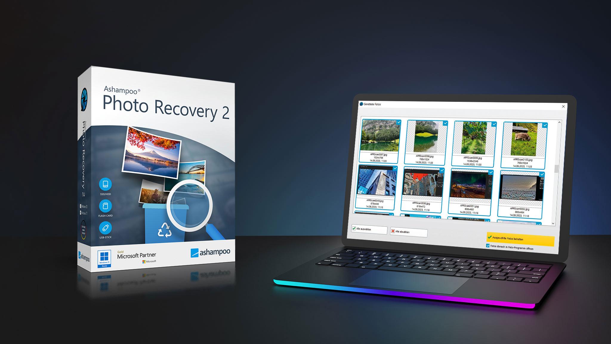Ashampoo Photo Recovery 2 Activation مفتاح