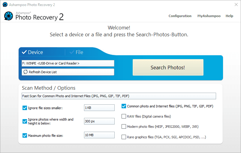 Ashampoo Photo Recovery 2 Activation مفتاح