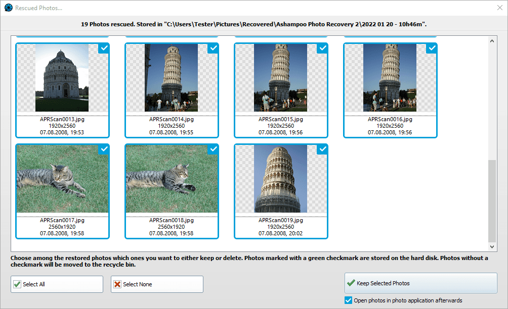 Ashampoo Photo Recovery 2 Activation مفتاح