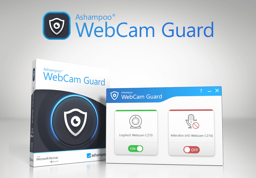 Ashampoo WebCam Guard مفتاح (مدى الحياة / 1 بي سي)