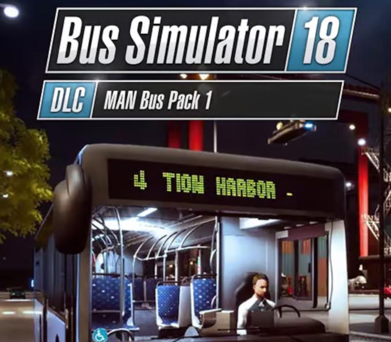 Bus Simulator 18 - MAN Bus Pack 1 DLC بي سي ستيم كود رقمي