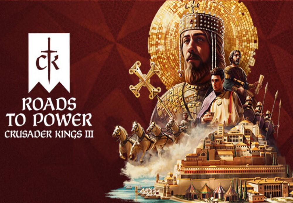 Crusader Kings III - Roads To Power DLC بي سي رابط هديه ستيم