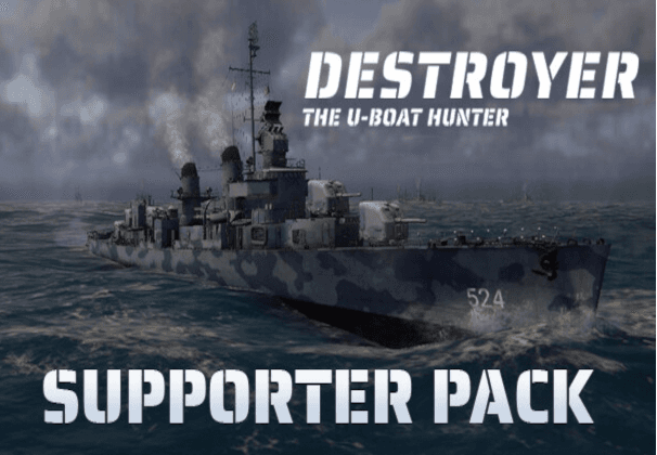 Destroyer: The U-Boat Hunter - Supporter Pack DLC ستيم كود رقمي
