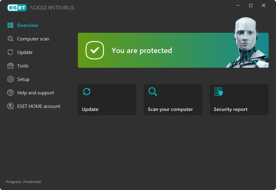 ESET NOD32 Antivirus Gamer اصدار 2024 مفتاح (1 سنه / 1 بي سي)