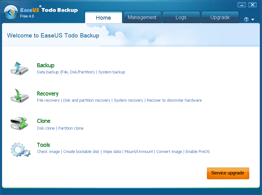 EaseUS ToDo Backup Home 10.0 (1PC) كود رقمي