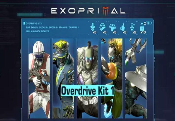 Exoprimal - Overdrive Kit 1 DLC حزمة بي سي ستيم كود رقمي