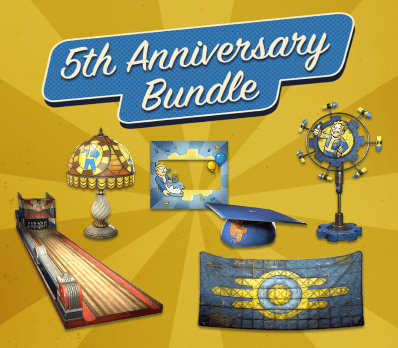 Fallout 76 - 5th Anniversary Bundle DLC XBOX One / Xbox Series X|S CD Key