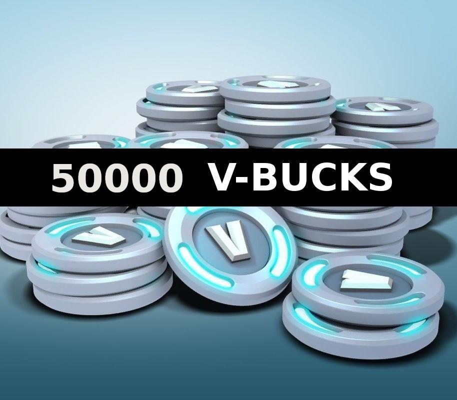 Fortnite - 50000 V-Bucks Epic Games Account