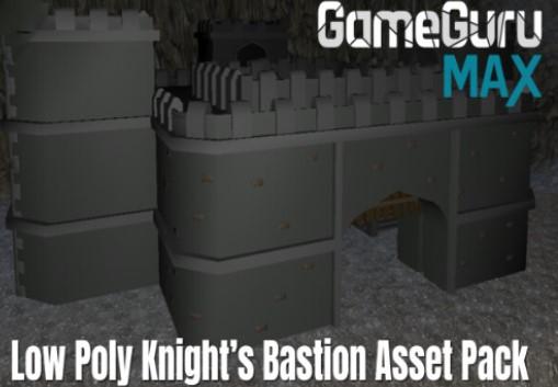 GameGuru MAX - Low Poly Asset Pack - Knights Bastion DLC بي سي ستيم كود رقمي