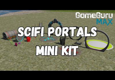 GameGuru MAX - Low Poly Mini Kit: Sci-Fi Portals DLC ستيم كود رقمي