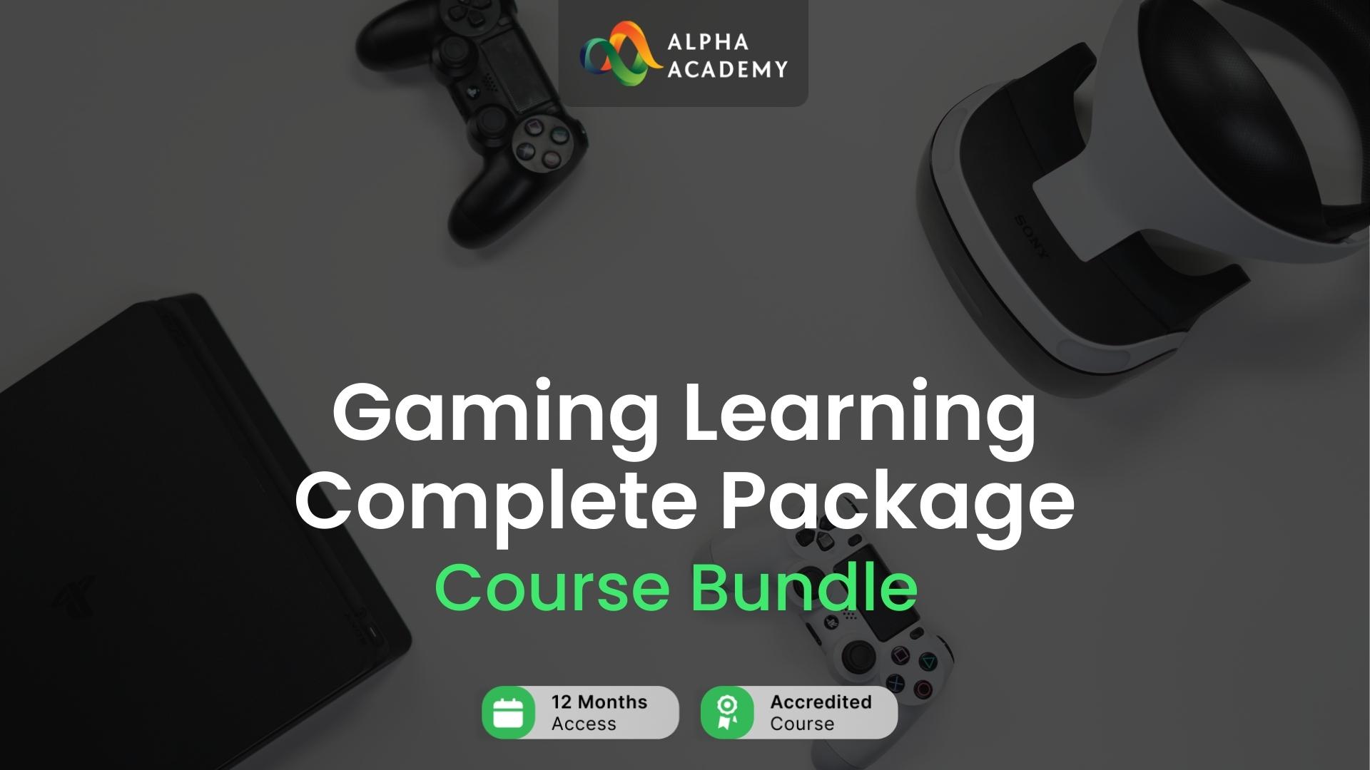 Gaming Learning حزمة Complete حزمة Alpha Academy كود