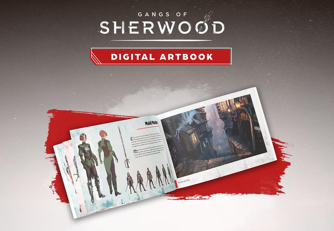 Gangs Of Sherwood - Digital Artbook DLC ستيم كود رقمي