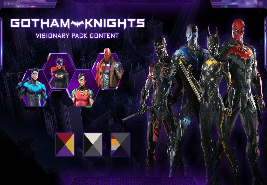 Gotham Knights - Visionary Pack DLC EN لغة فقط اوروبي بلايستيشن 4 كود رقمي