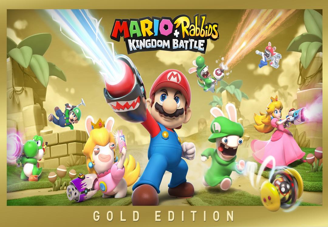 Mario + Rabbids Kingdom Battle اصدار النسخة الذهبية اوروبي نينتندو سويتش كود رقمي