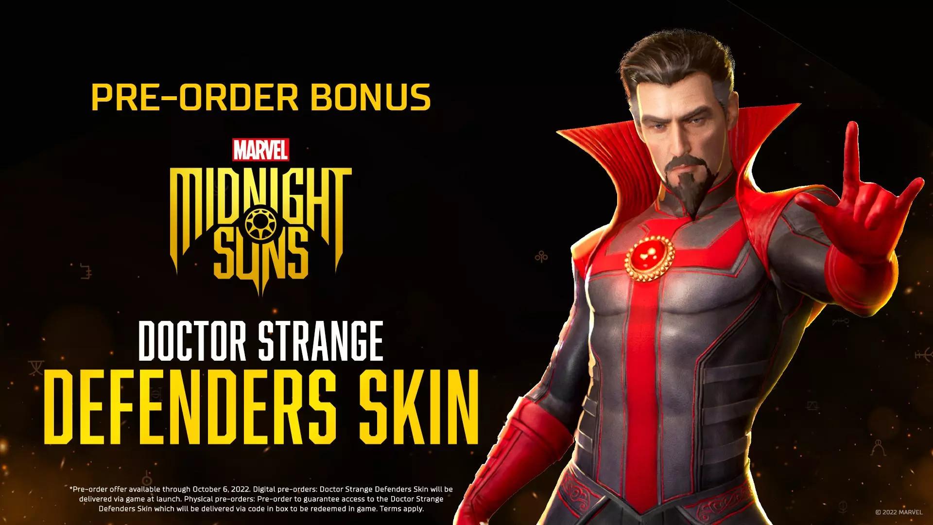 Marvel'S Midnight Suns - Doctor Strange Defenders Skin DLC ستيم كود رقمي