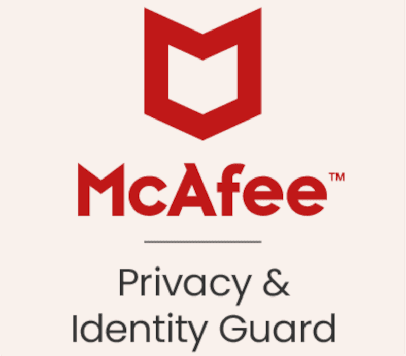 McAfee Privacy & Identity Guard 2025 اوروبي مفتاح (1 جهاز / 1 سنه)