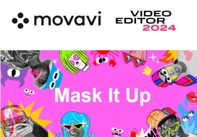 Movavi Video Editor 2024 - Mask It Up Pack DLC ستيم كود رقمي