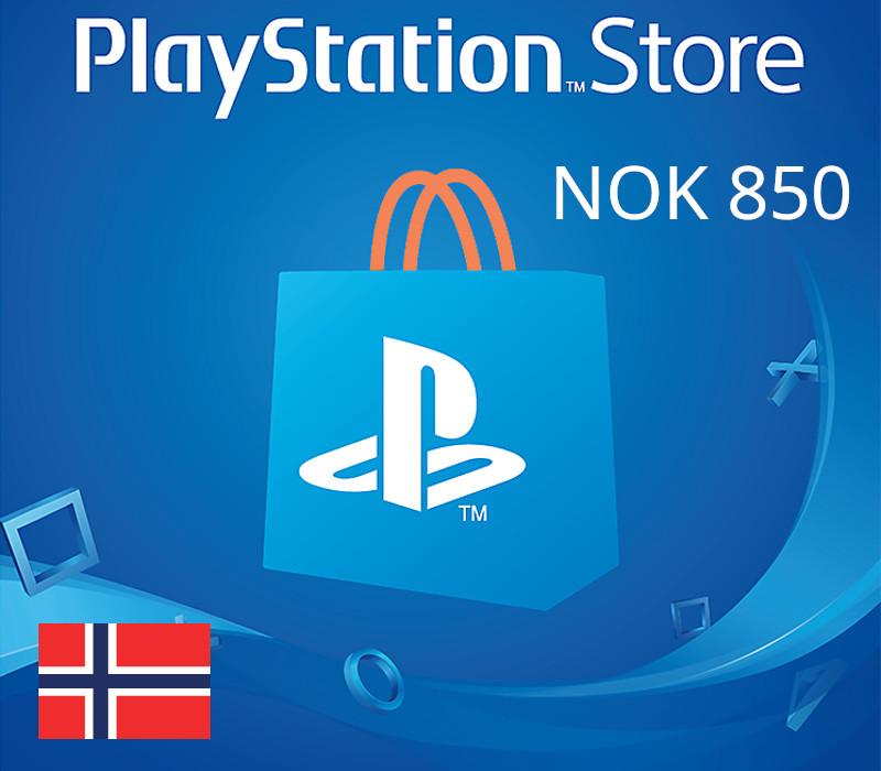 PlayStation Network NOK 850 Gift Card NO