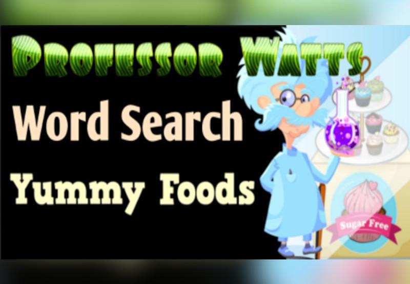 Professor Watts Word Search: Yummy Foods ستيم كود رقمي