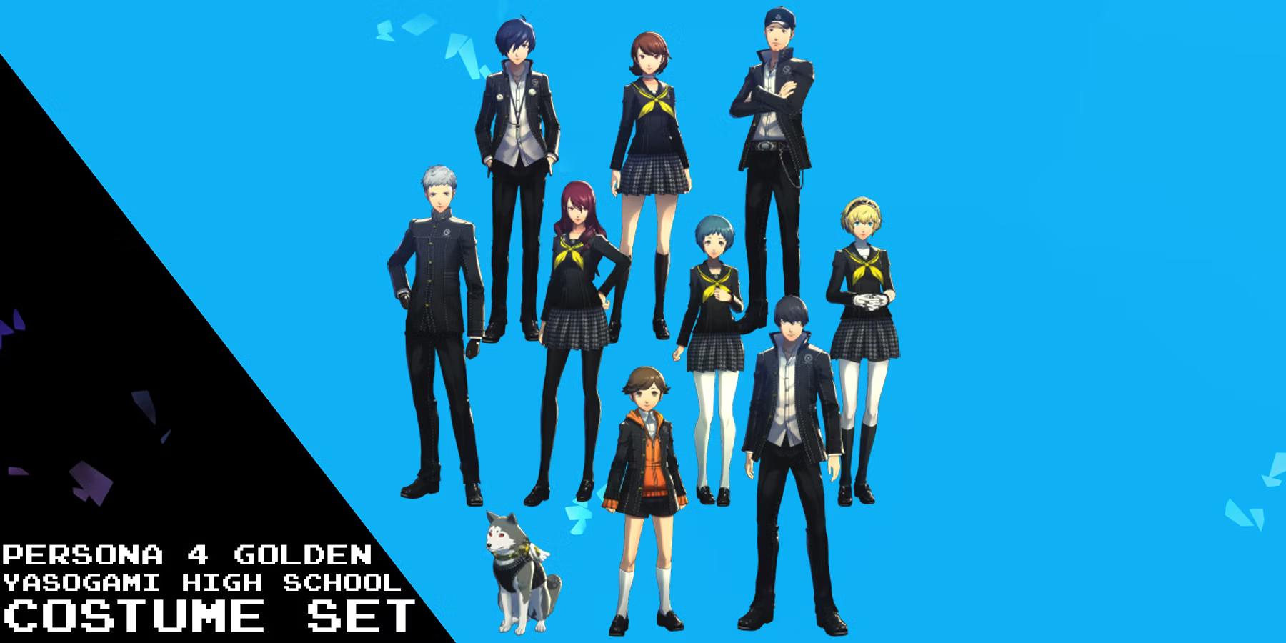 Persona 3 Reload - Persona 4 Golden Yasogami High Costume Set DLC JP بلايستيشن 5 كود رقمي