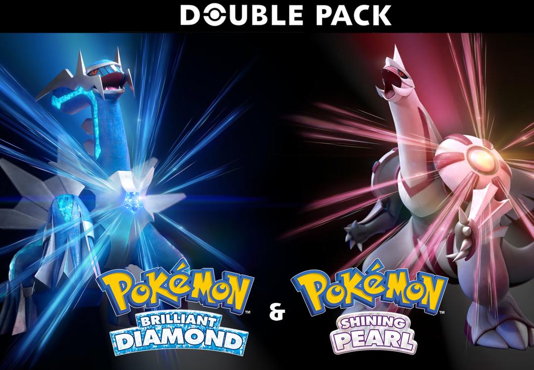PokéMon Brilliant Diamond & PokéMon Shining Pearl Double Pack امريكي نينتندو سويتش كود رقمي