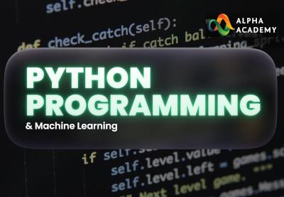 Python Programming & Machine Learning Alpha Academy كود