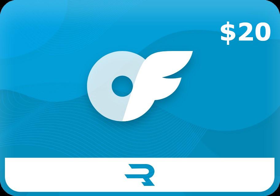 Rewarble OnlyFans $20 هدية بطاقة