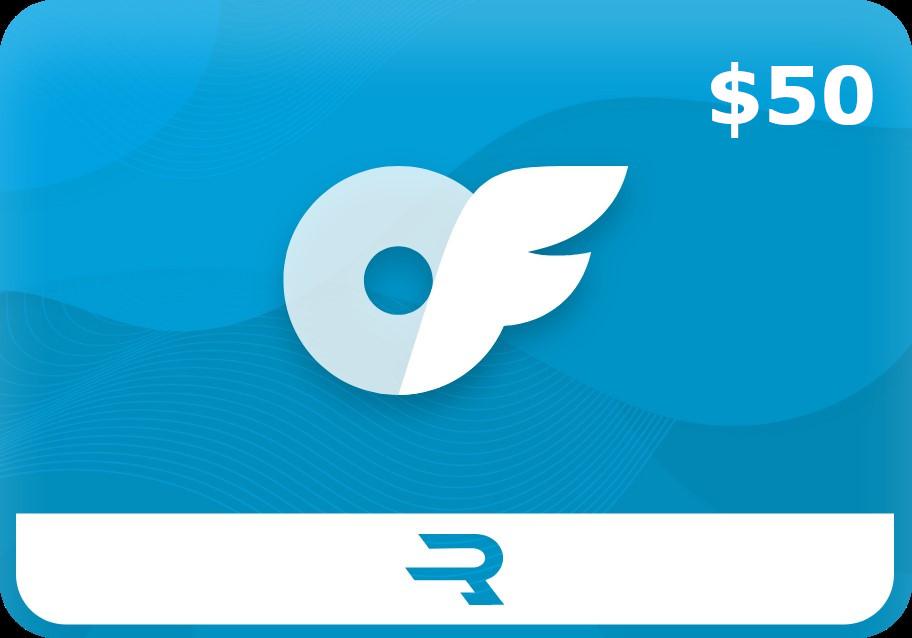 Rewarble OnlyFans $50 هدية بطاقة