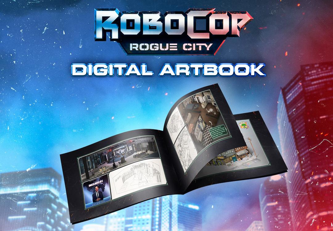 Robocop: Rogue City - Digital Artbook DLC ستيم كود رقمي