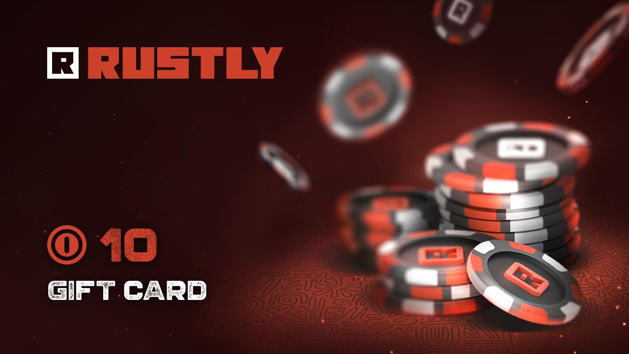 Rustly 10 Coin هدية بطاقة
