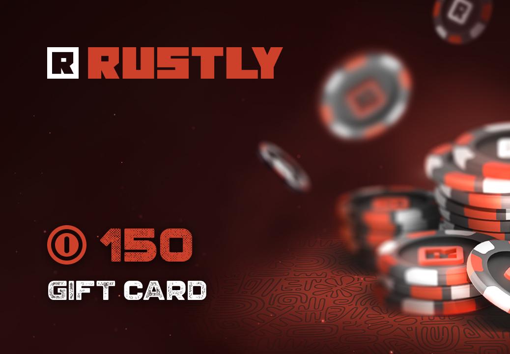 Rustly 150 Coin هدية بطاقة