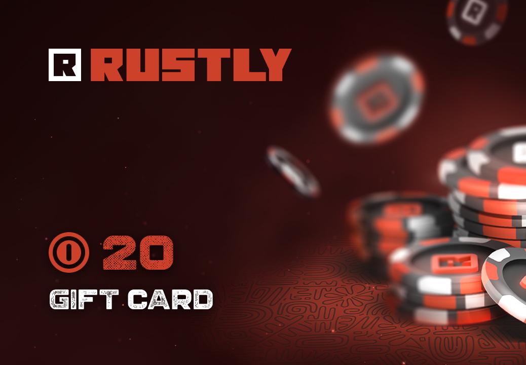 Rustly 20 Coin هدية بطاقة
