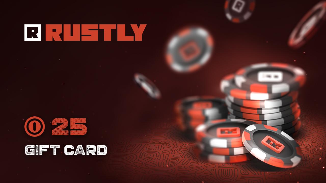 Rustly 25 Coin هدية بطاقة
