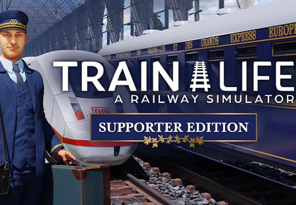 Train Life: A Railway Simulator Supporter اصدار بي سي ستيم كود رقمي