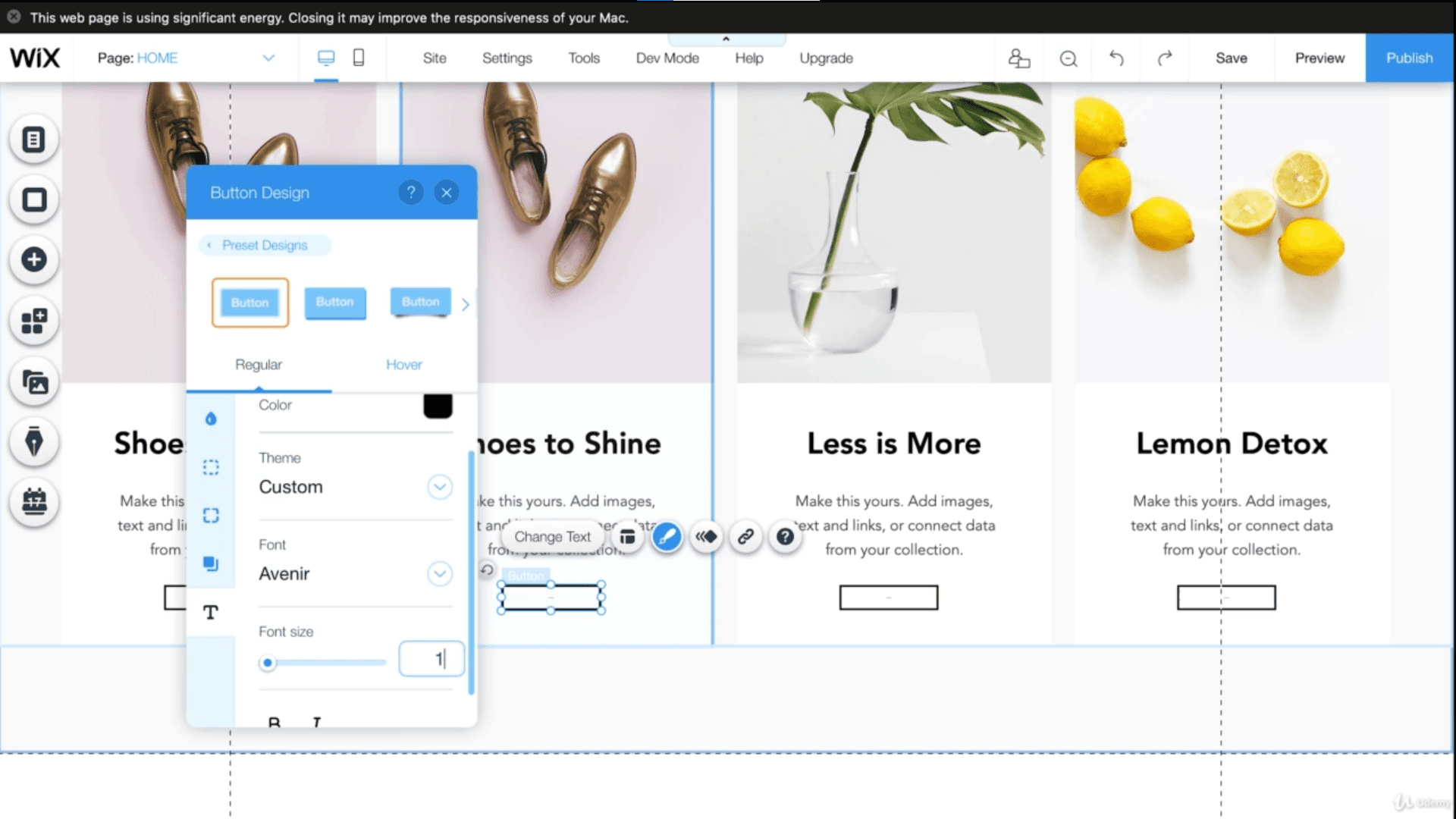 Wix Website Training حزمة Alpha Academy كود