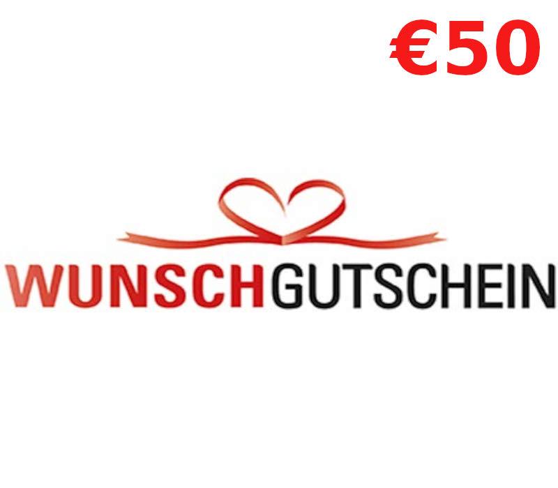 Wunschgutschein €50 Gift Card DE