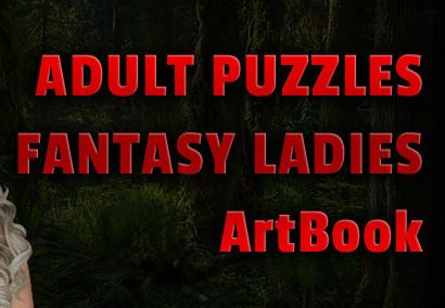 Adult Puzzles - Fantasy Ladies ArtBook ستيم كود رقمي
