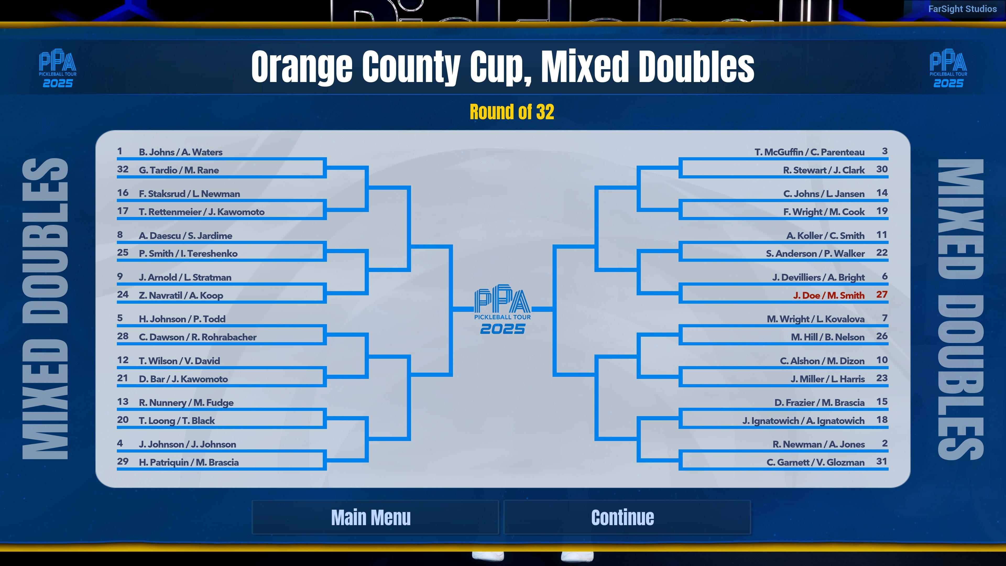 PPA Pickleball Tour 2025 اكسبوكس 1 / إكس بوكس سيريس X|S حساب