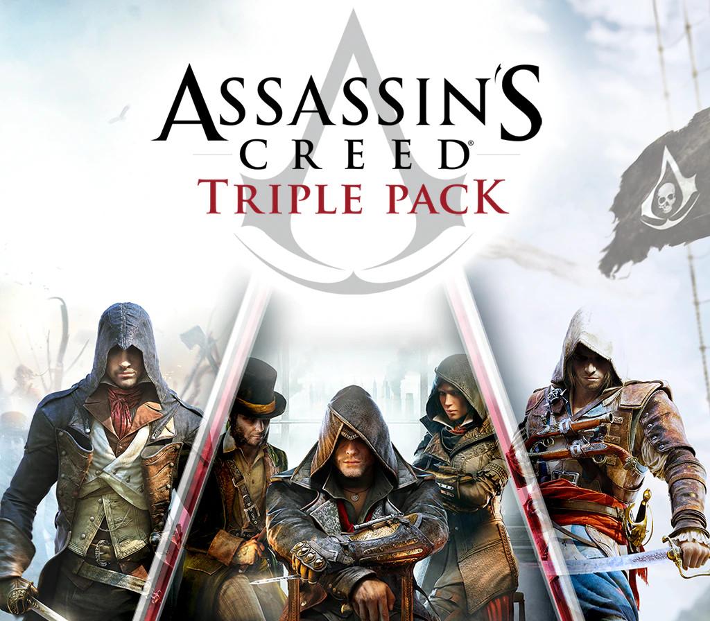 Assassin's Creed Triple Pack UK XBOX One / Xbox Series X|S CD Key